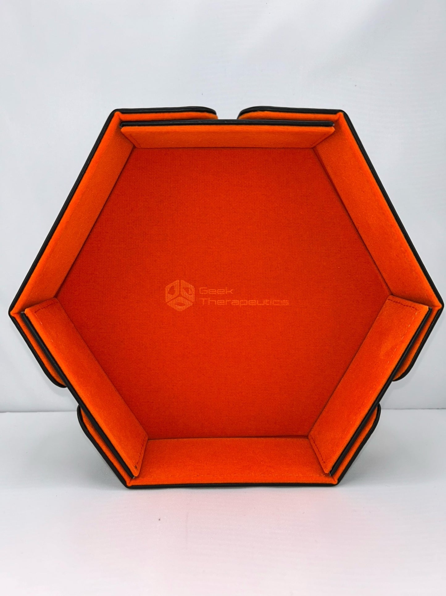 Orange Magnetic Travel Dice Tray