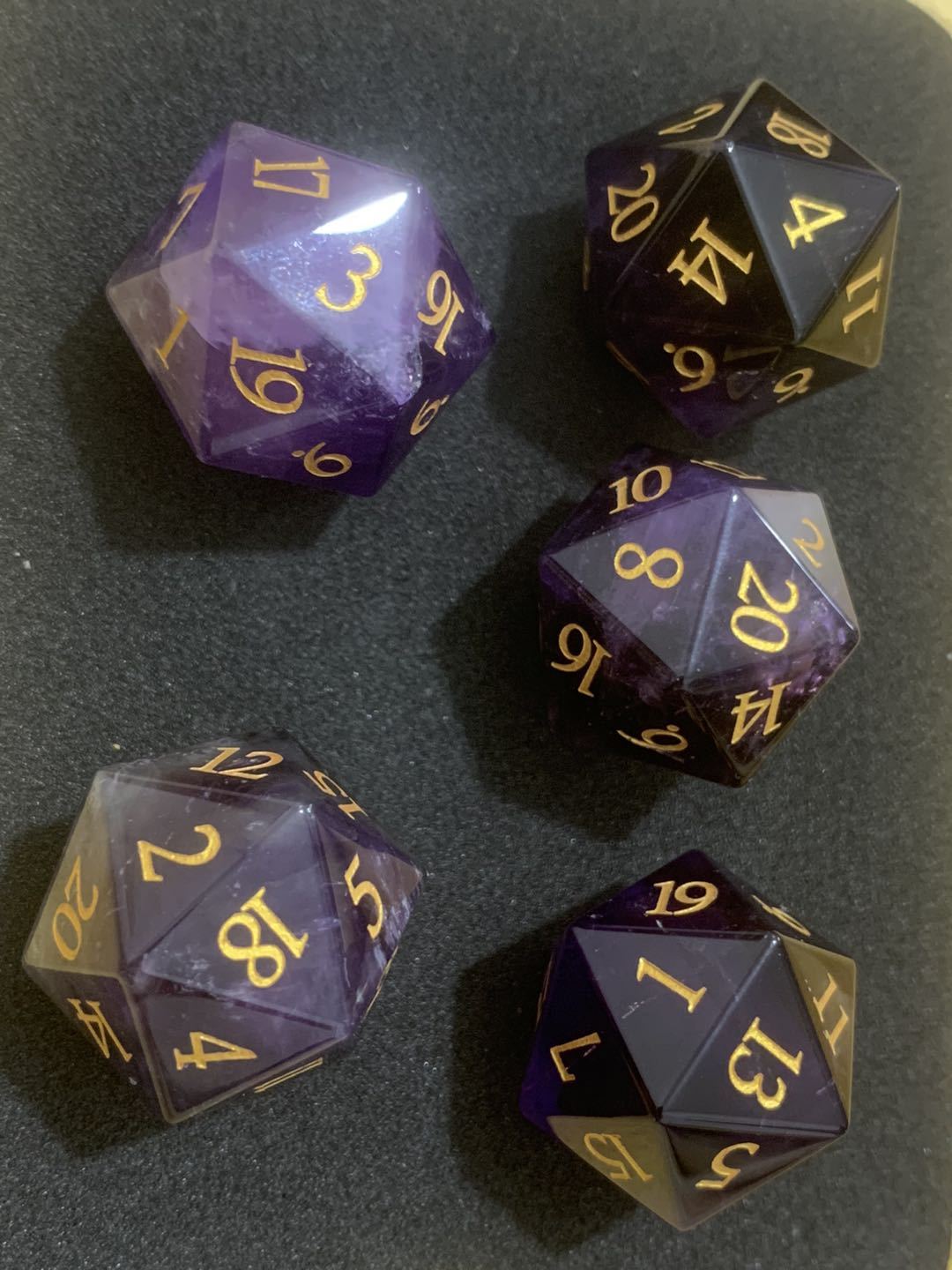 Mystery Gemstone D20 - Geek Therapeutics