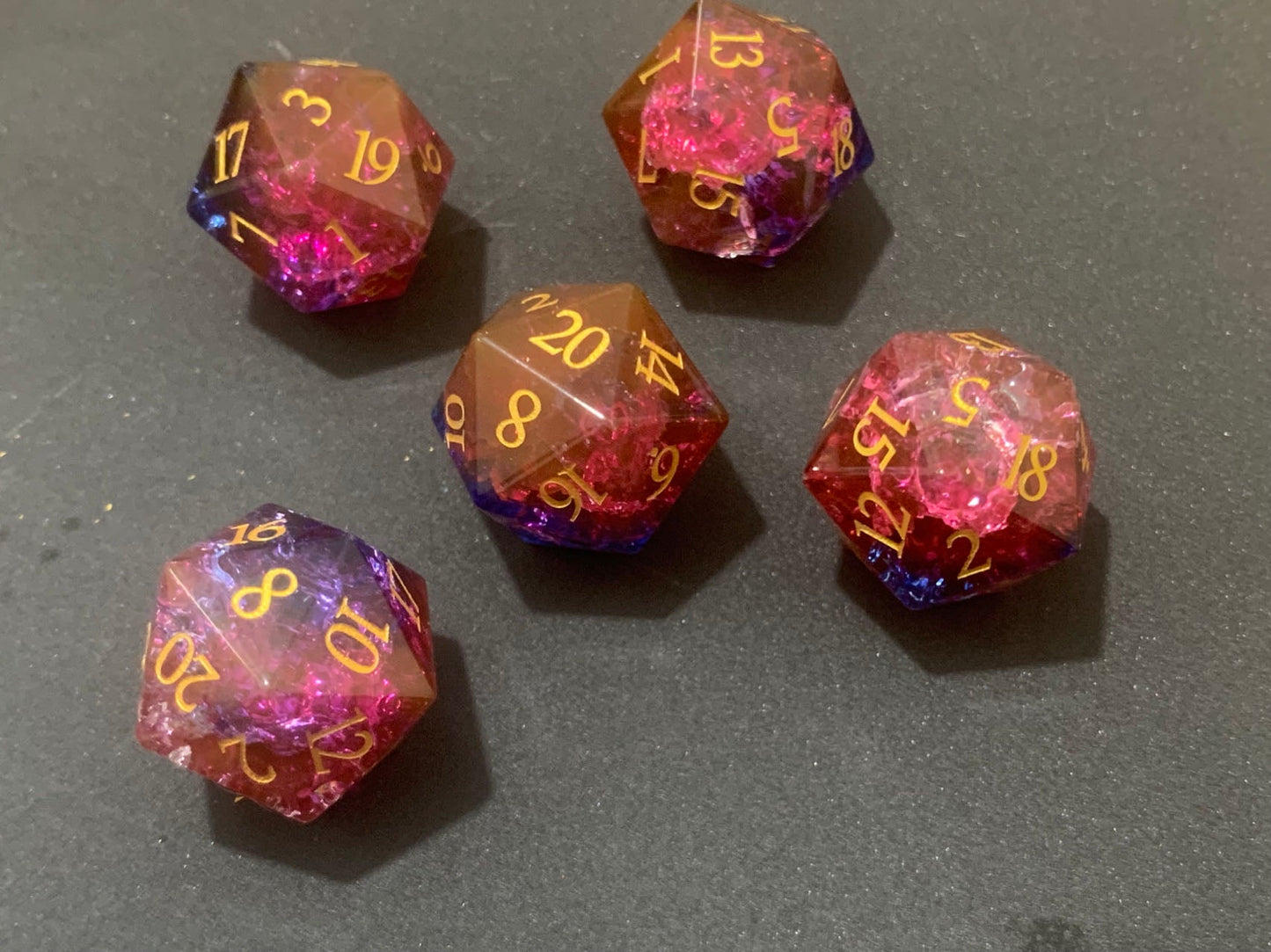 Mystery Gemstone D20 - Geek Therapeutics