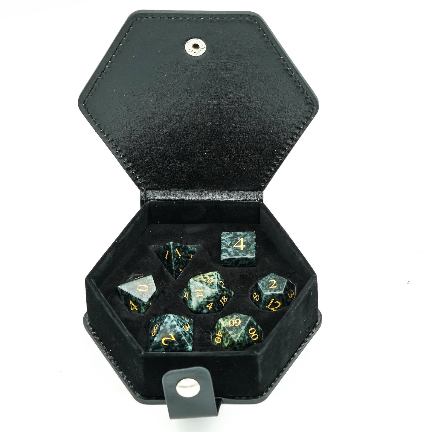 Algal Gemstone Dice Set - Geek Therapeutics