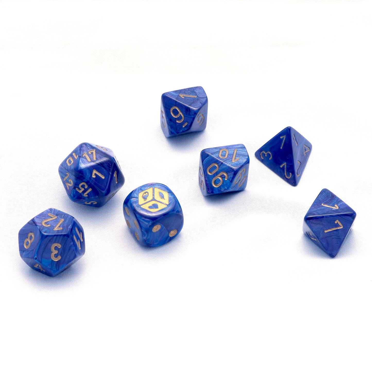 Arcane Dungeon Master Dice Set (Includes Bag) - Geek Therapeutics