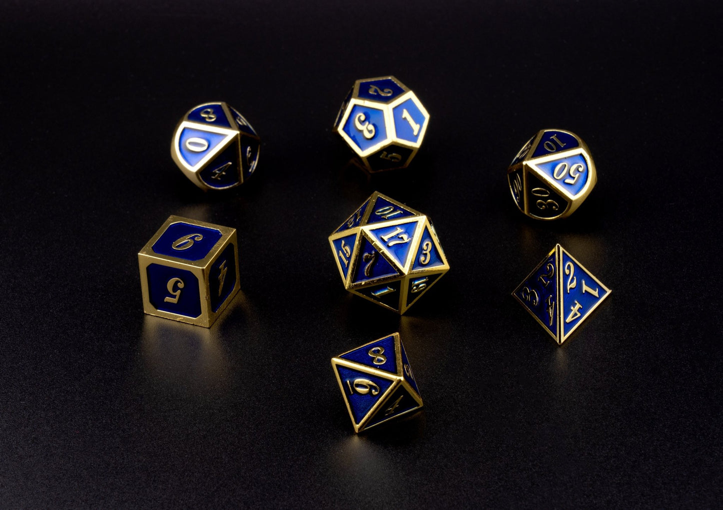 Cerulean Wave Dice Set - Geek Therapeutics