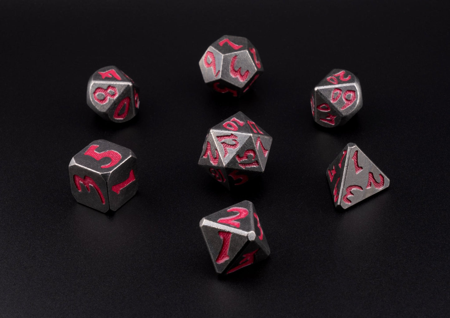 Cosmic Obsidian Dice Set - Geek Therapeutics