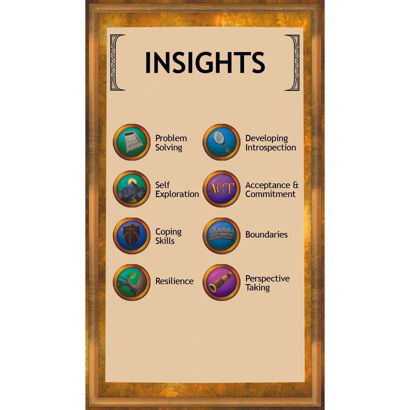 Geek Therapy Card Deck For Clients and Therapists - Geek Therapeutics