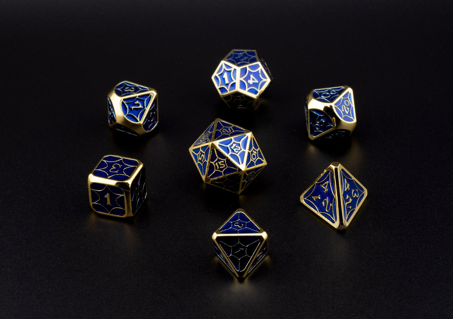 Gilded Twilight Dice Set - Geek Therapeutics
