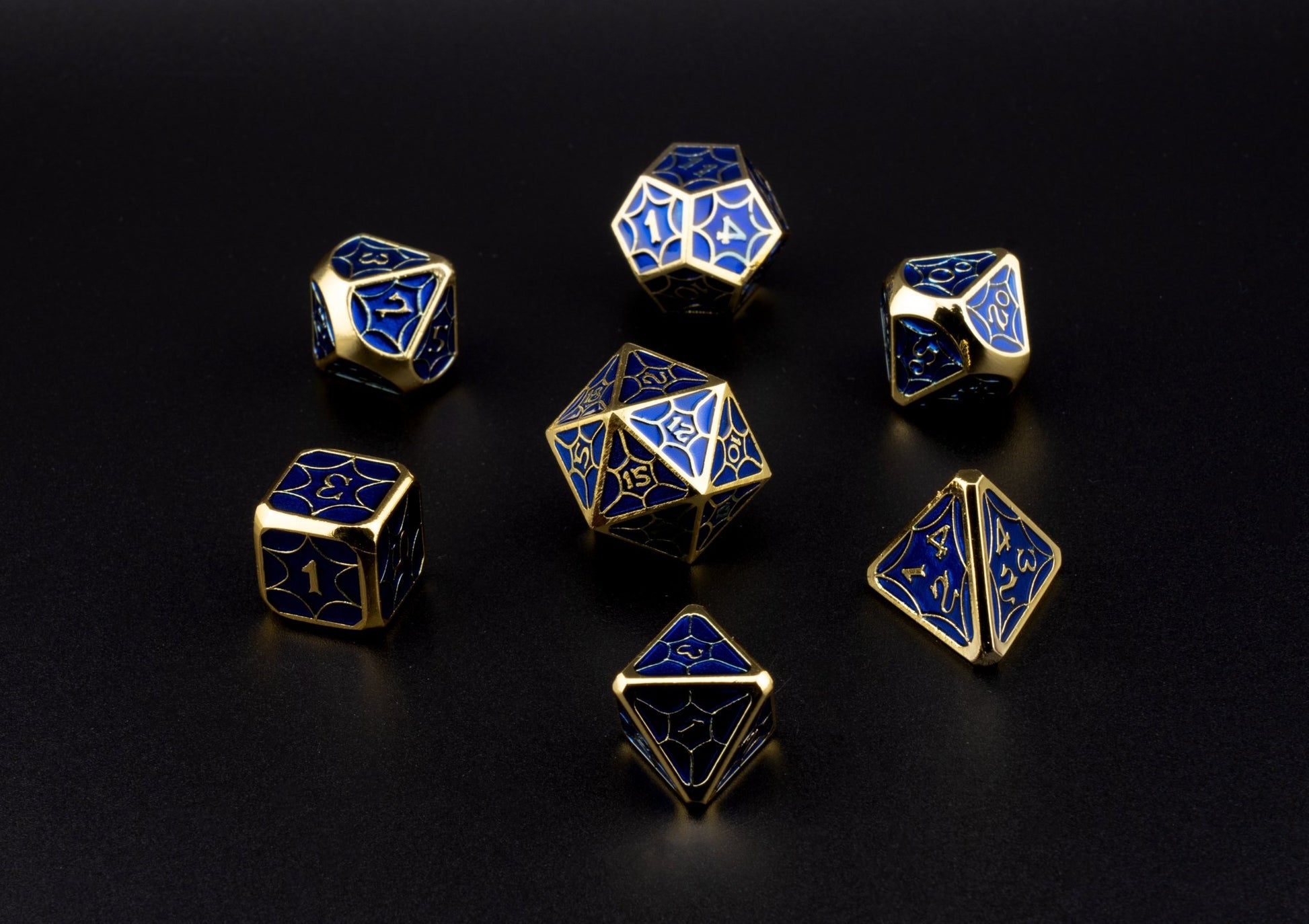 Gilded Twilight Dice Set - Geek Therapeutics