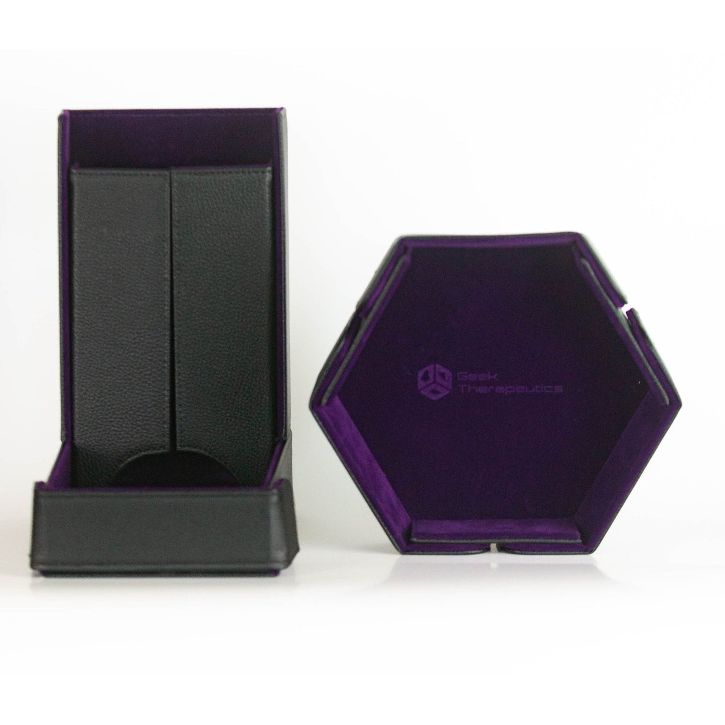 Purple Magnetic Travel Dice Tray - Geek Therapeutics