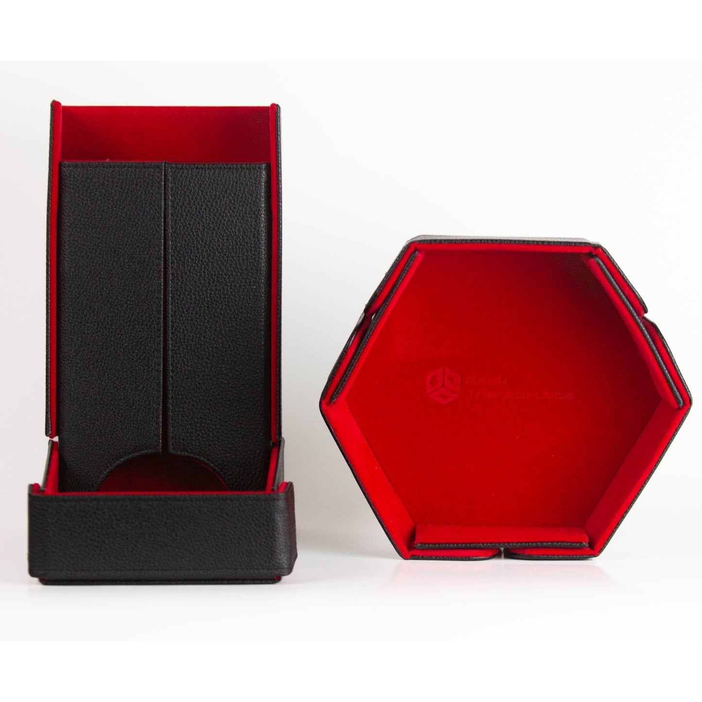 Red Magnetic Travel Dice Tray - Geek Therapeutics