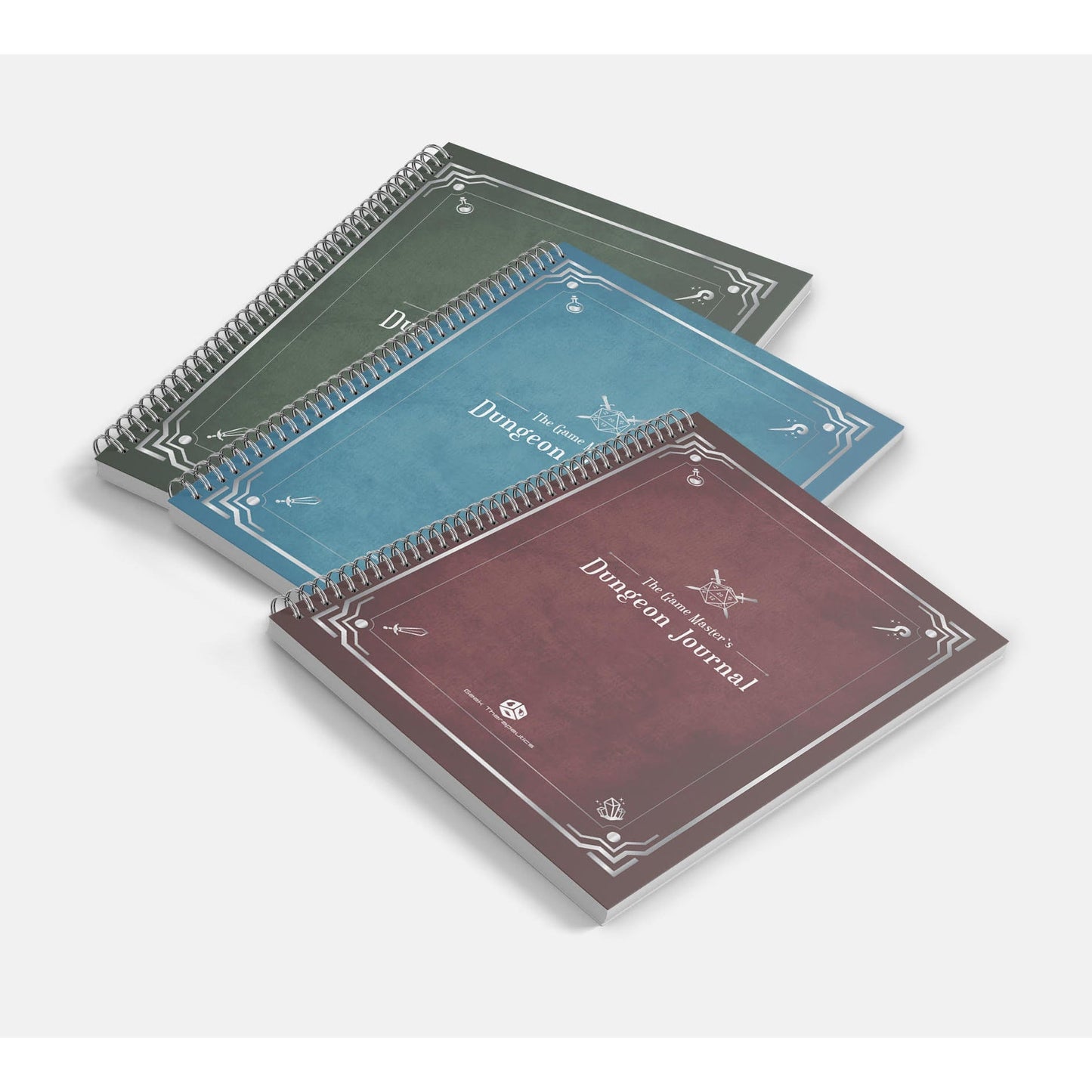 The Game Master's Dungeon Journal (Garnet Red) - Geek Therapeutics