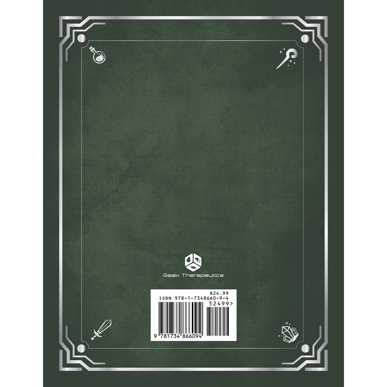 The Game Master's Dungeon Journal (Hunter Green) - Geek Therapeutics