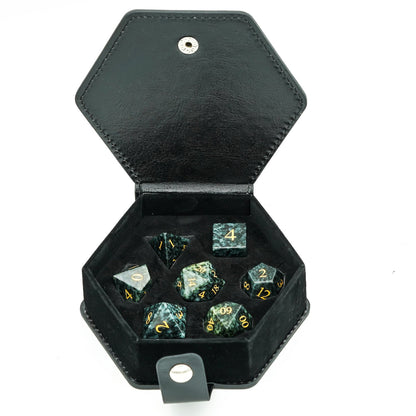 Algal Gemstone Dice Set - Geek Therapeutics