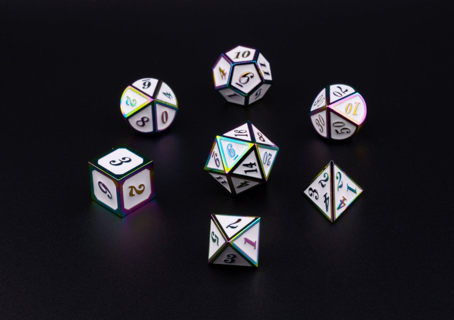 Crystal Void Dice Set - Geek Therapeutics