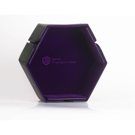Purple Magnetic Travel Dice Tray - Geek Therapeutics