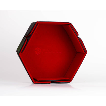 Red Magnetic Travel Dice Tray - Geek Therapeutics