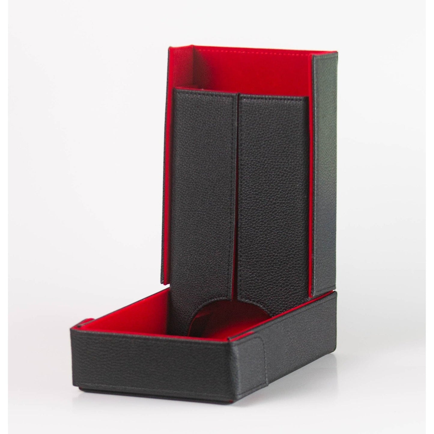 Red Magnetic Travel Foldable Dice Tower - Geek Therapeutics