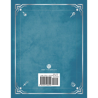 The Game Master's Dungeon Journal (Aqua Blue) - Geek Therapeutics