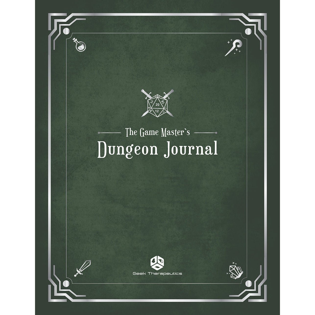 The Game Master's Dungeon Journal (Hunter Green) - Geek Therapeutics