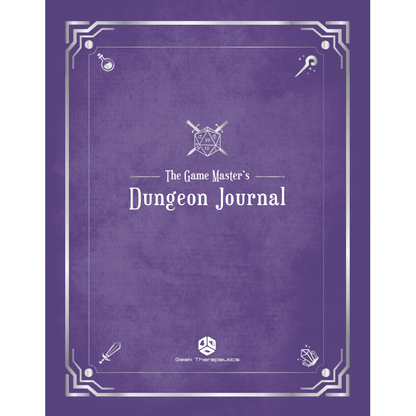 The Game Master's Dungeon Journal (Royal Purple) - Geek Therapeutics